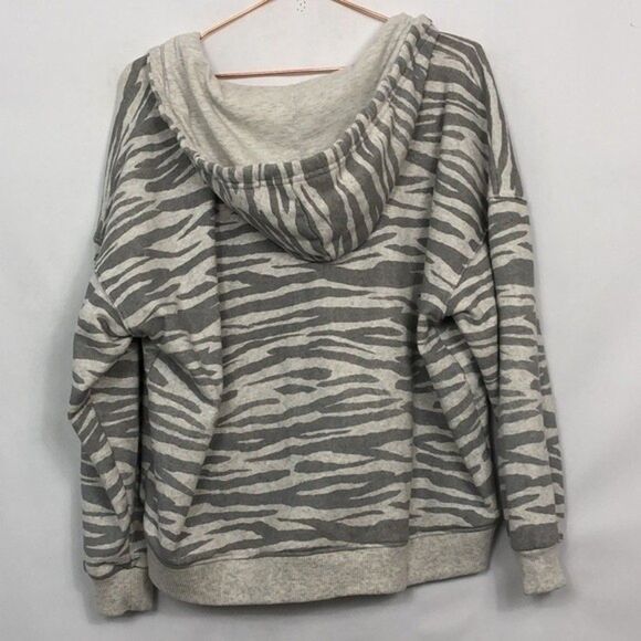 American Eagle Cropped Zebra Hoodie Oversized Like New Condition XS RM-C - Picture 7 of 7